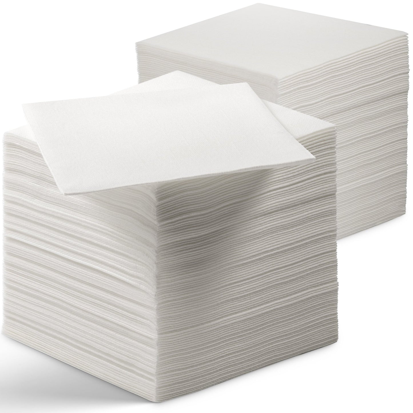 Disposable Linen-Feel Beverage Napkins | Airlaid Paper, 10"x10" (unfolded) - Color Printing - Naptec Paper - BloominGoods