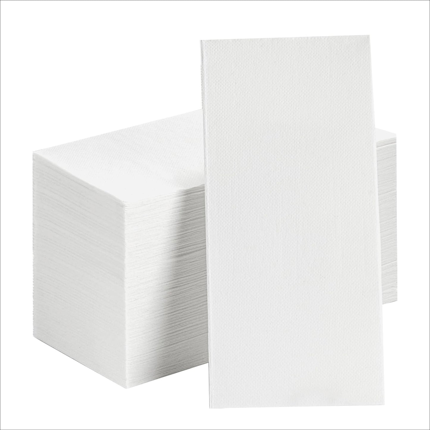 Disposable Quilted Guest Towel Napkins | 2-Ply Paper, 12"x17"