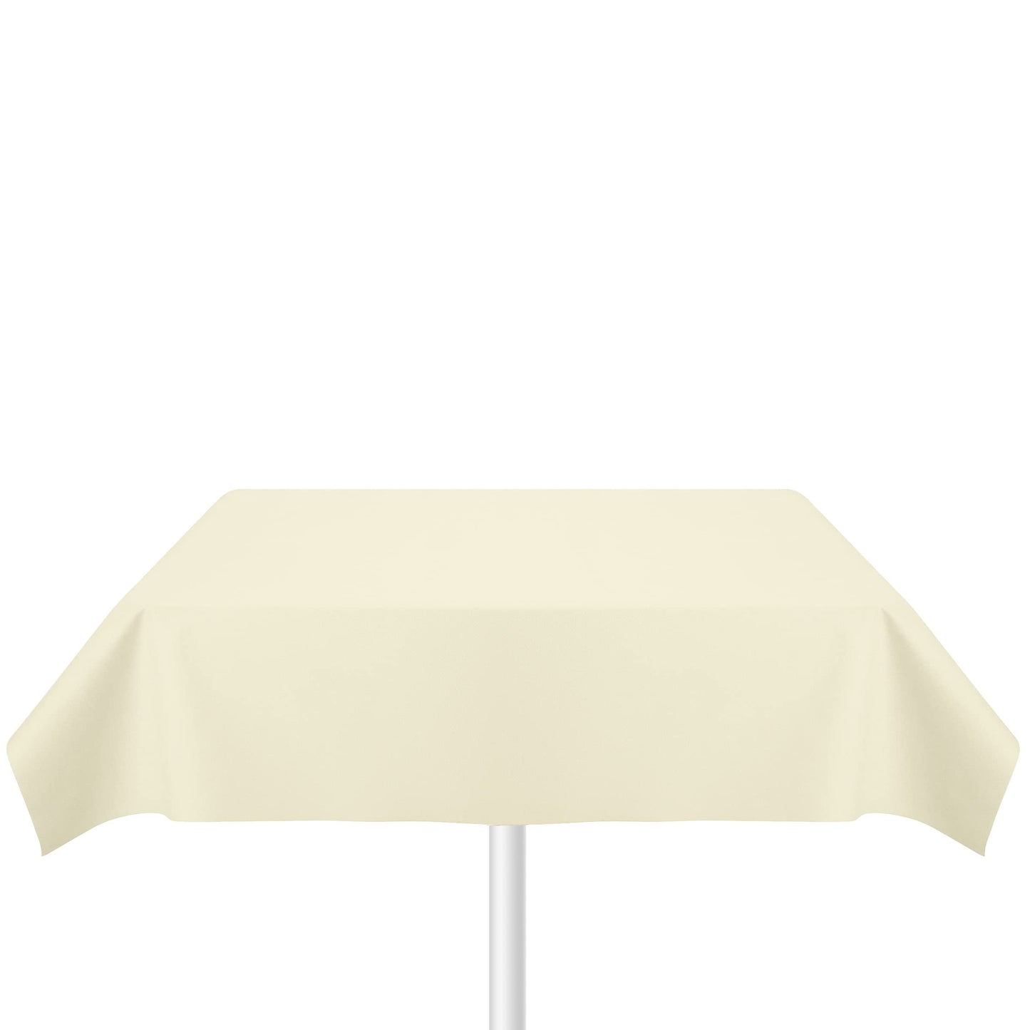 SV-TCFQ40-NCHP/25, SV-TCFQ48-NCHP/20, SV-TCFQ55-NCHP/20, Champagne folded table cloth by Servietto for formal dining setup