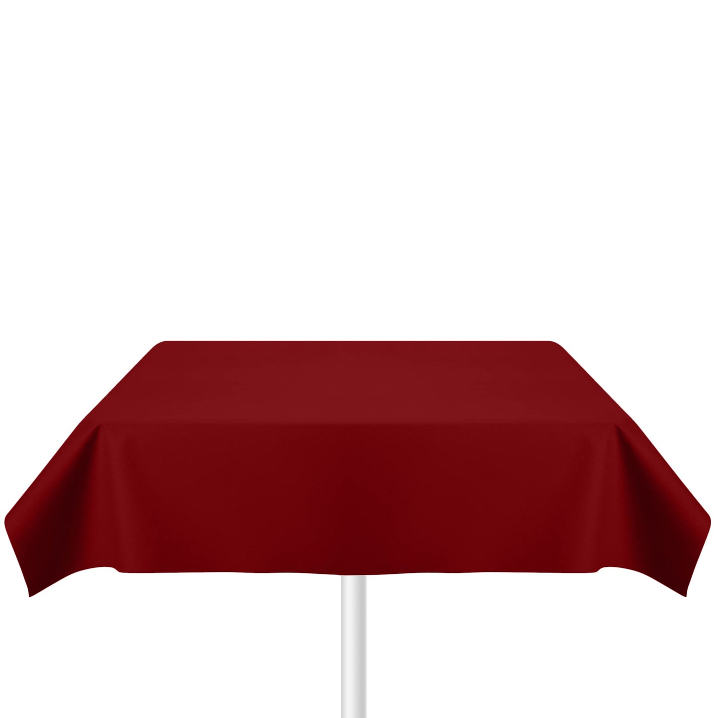 SV-TCFQ40-BRGD/25, SV-TCFQ48-BRGD/20, SV-TCFQ55-BRGD/20, Burgundy Servietto disposable folded table cloth with linen texture