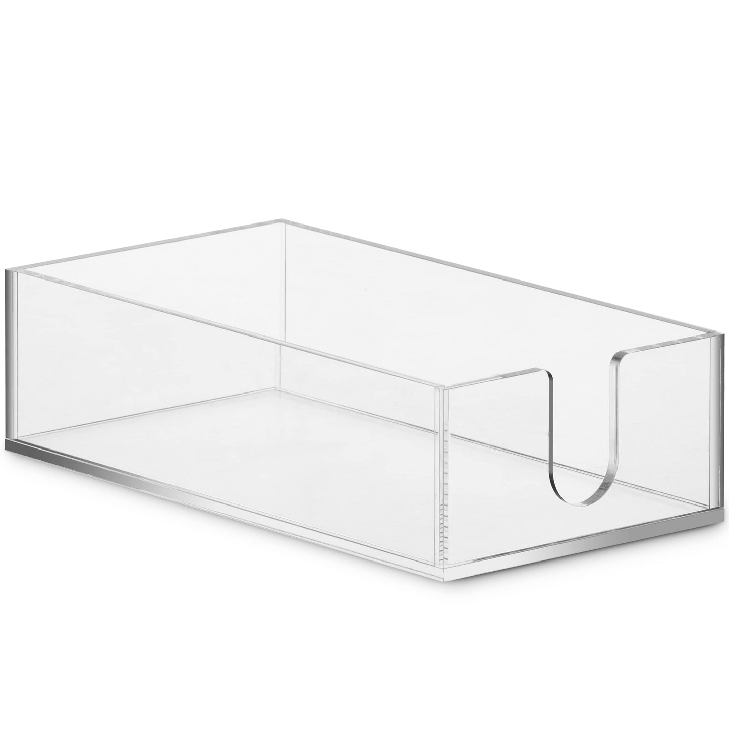 BG-NH-ACR/GT, Close-up of clear acrylic towel tray