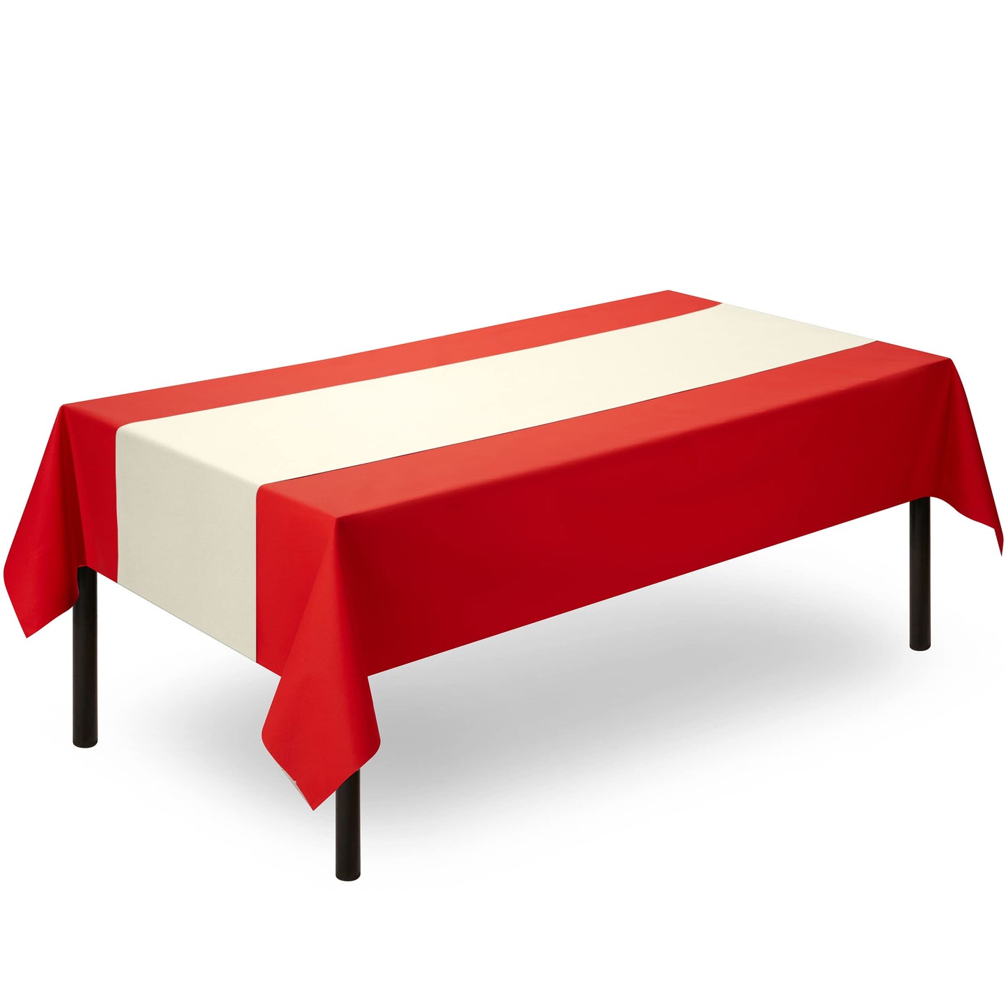SV-TR16-NCHP/20x48, Servietto 20x48 table runner roll disposable on red table