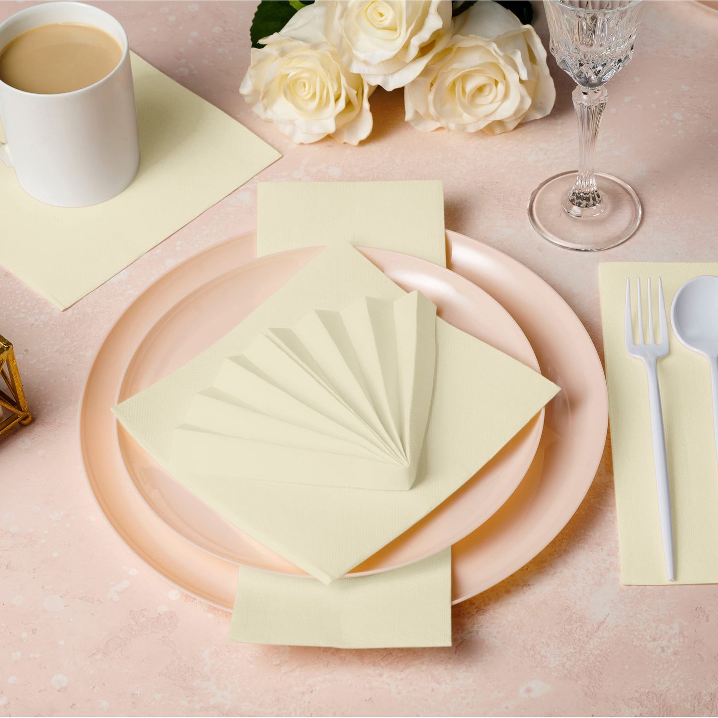 NP-PPLLN-ACR-2000, ,Disposable 15-inch luncheon napkin by Naperee
