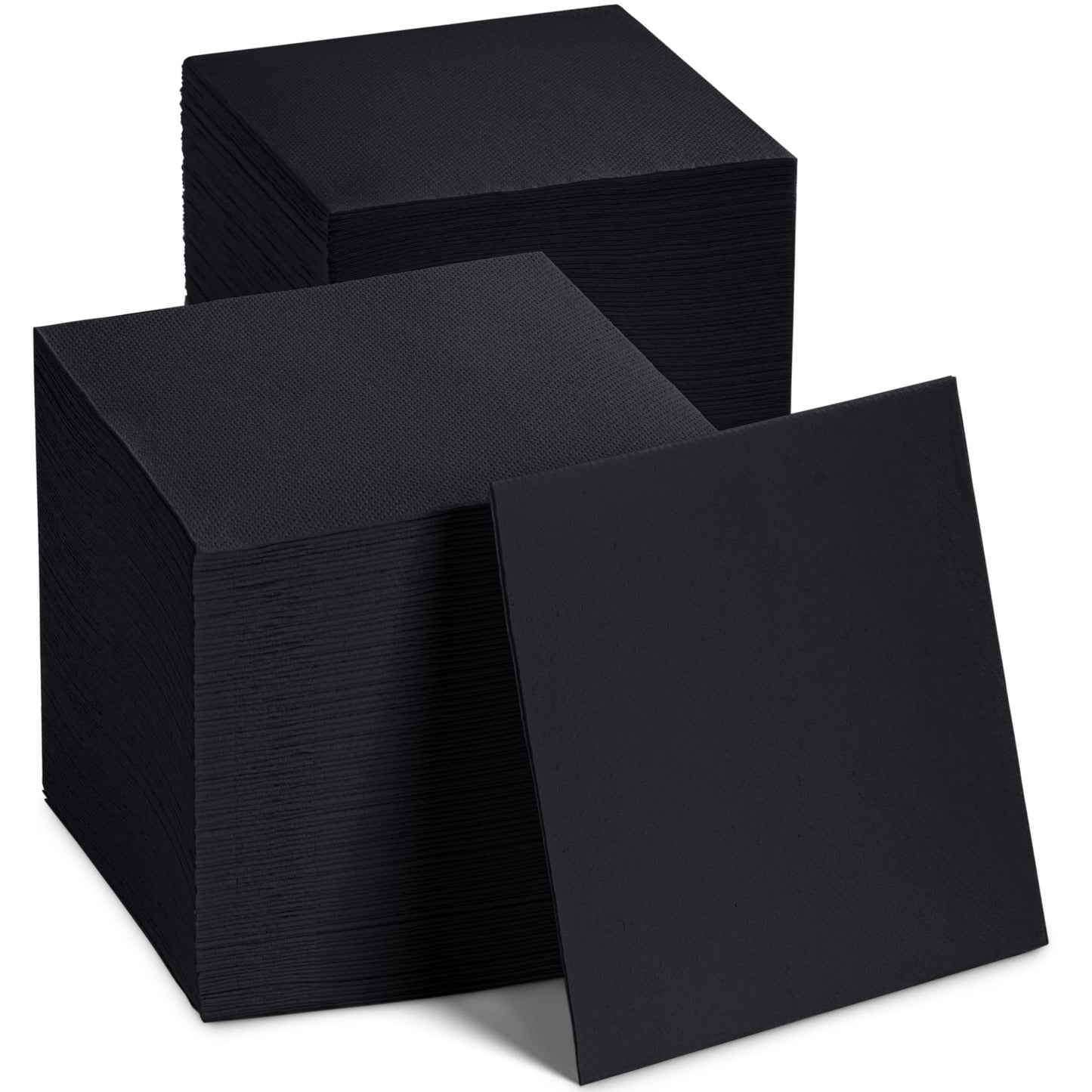 NP-PPLN-BLK-2000, Naperee Disposable Quilted Luncheon Napkins Black color