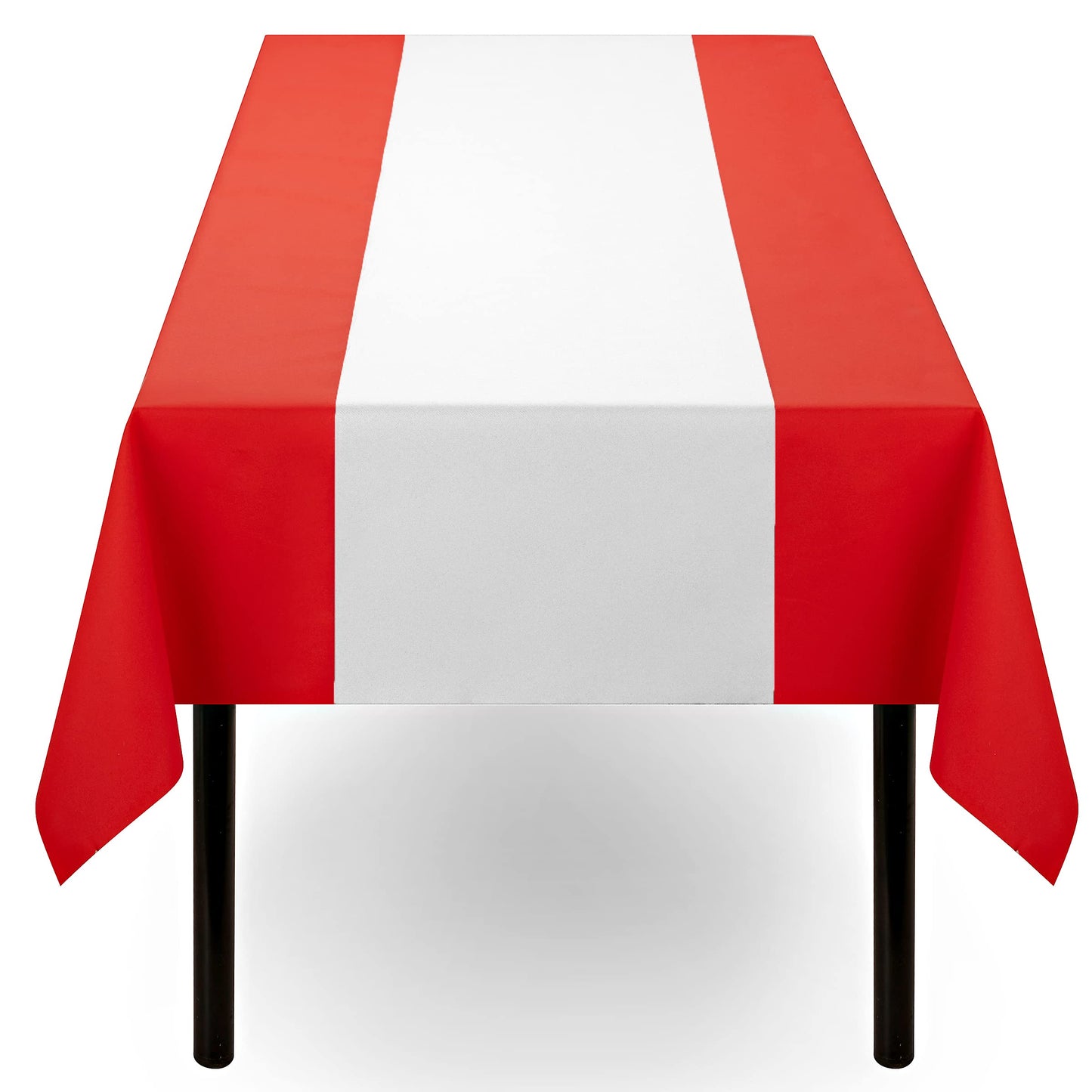 SV-TR16-WHTE/20x48, Disposable white table runner roll paper by Servietto for formal events