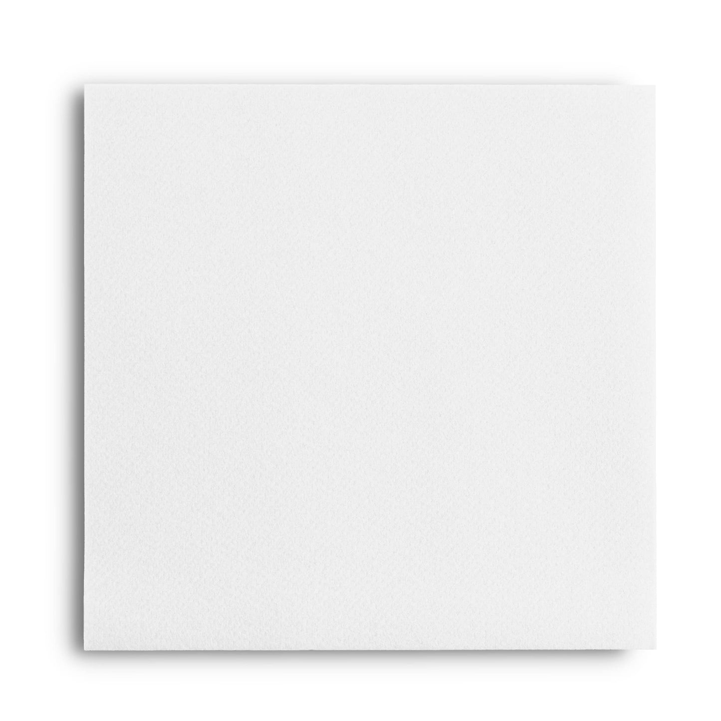 BG-CLN-WHTE/100, White disposable linen-feel cocktail napkins