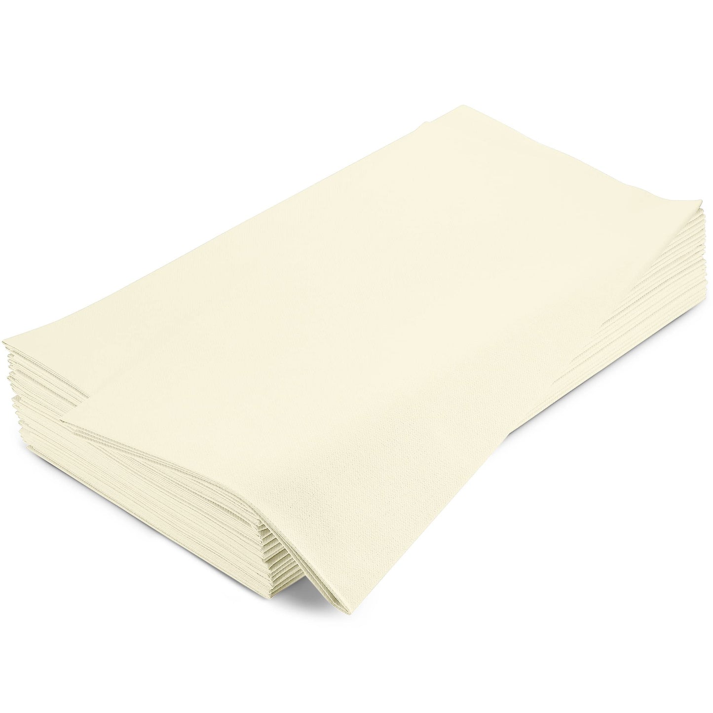 SV-TCFQ40-NCHP/25, SV-TCFQ48-NCHP/20, SV-TCFQ55-NCHP/20, Servietto airlaid folded table cloth shown close-up with soft finish