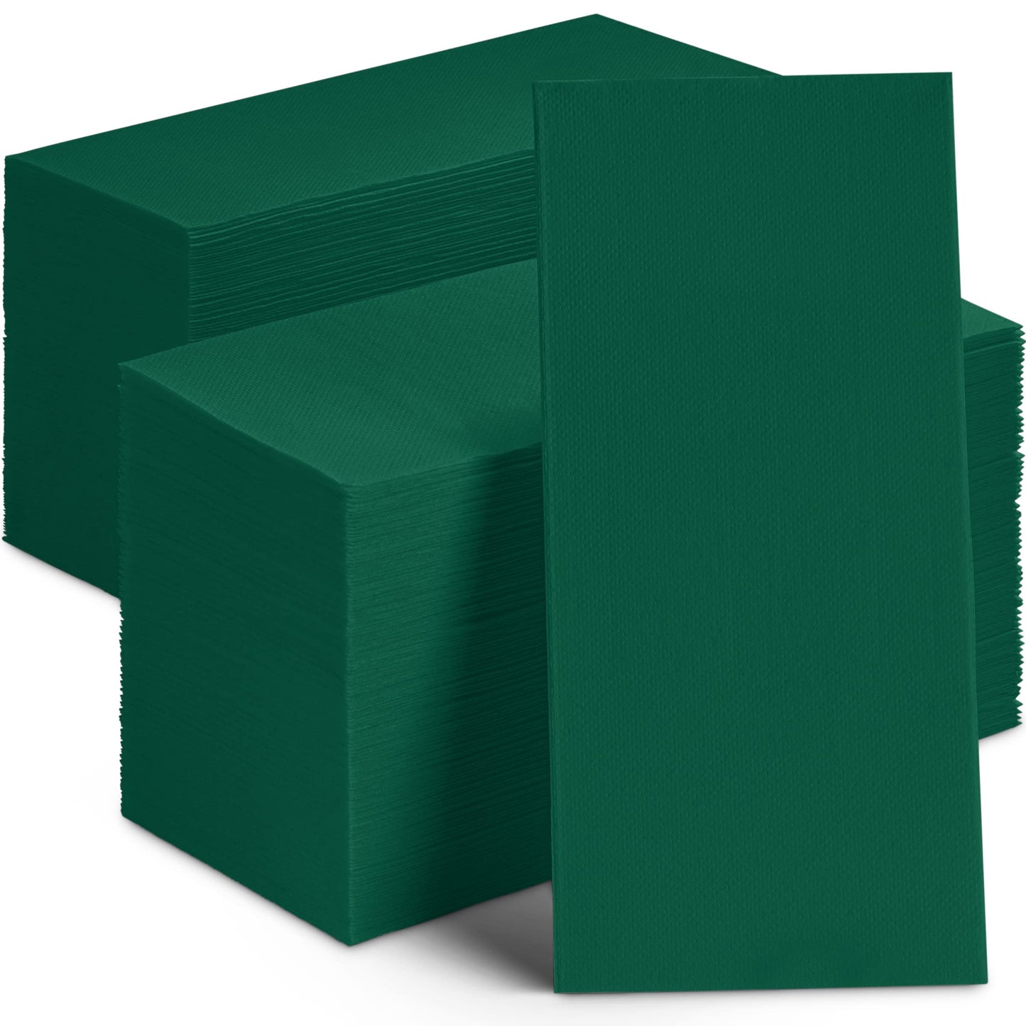 NP-PPDN-GRN-200, Naperee Disposable Quilted Dinner Napkins Green color