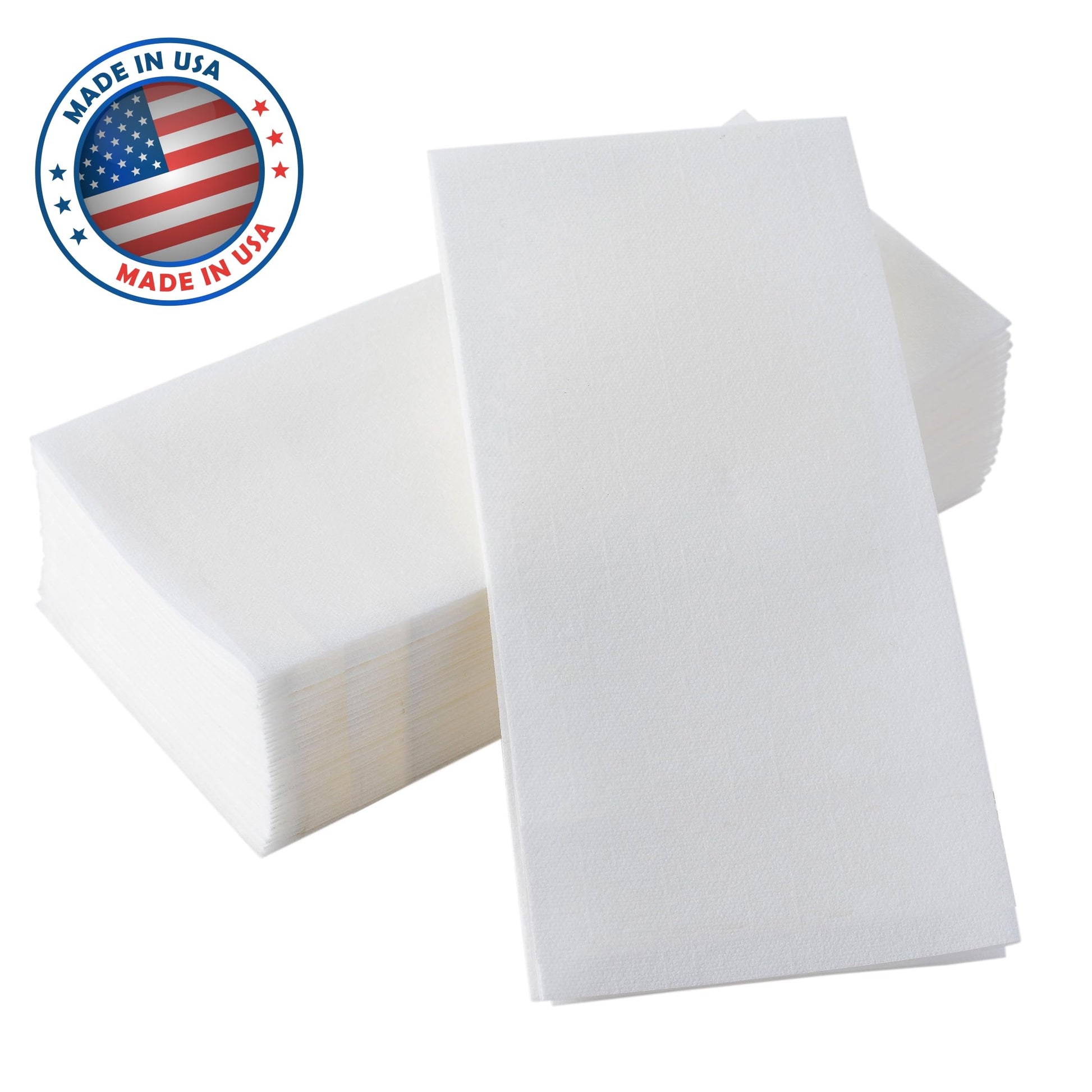 BG-TOLDN-WHT/100, BloominGoods 17x17 linen-feel dinner napkin that are made in the usa