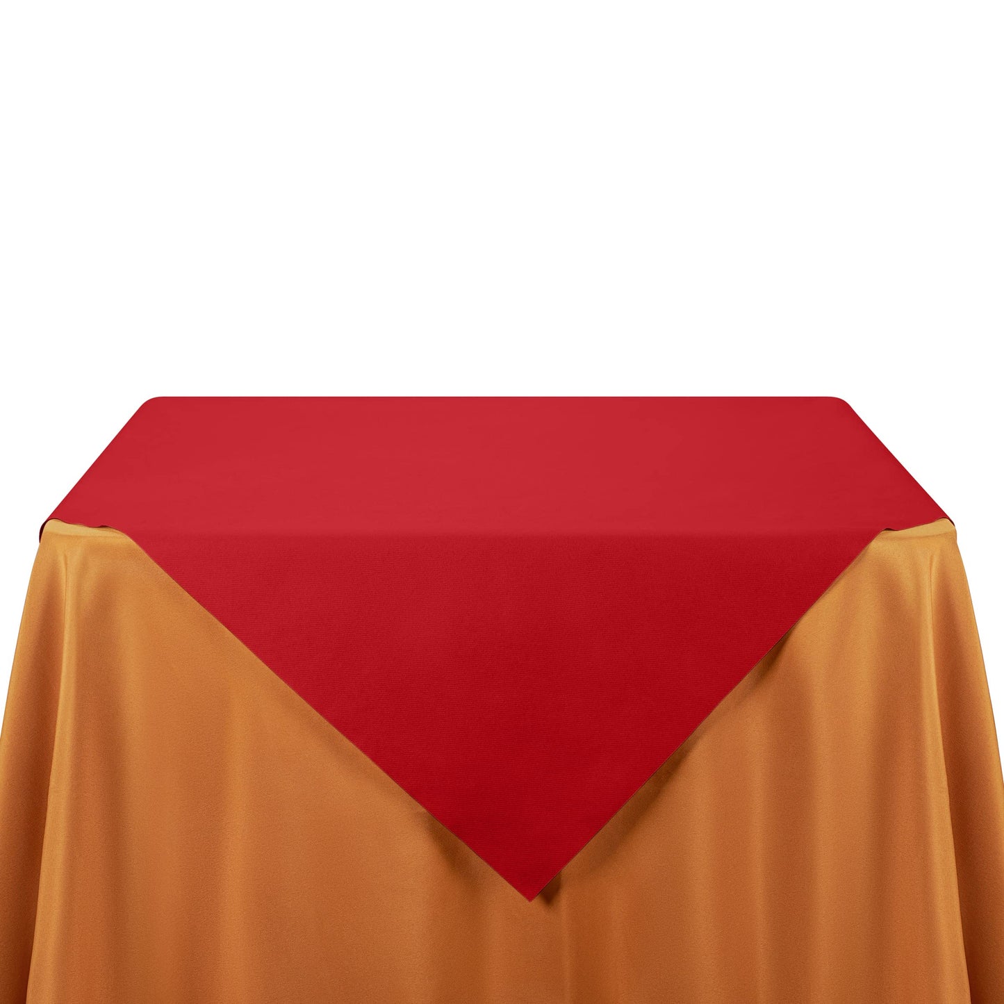 SV-TCFQ40-FRED/25, SV-TCFQ48-FRED/20, SV-TCFQ55-FRED/20, Disposable red airlaid paper table cloth folded for festive table