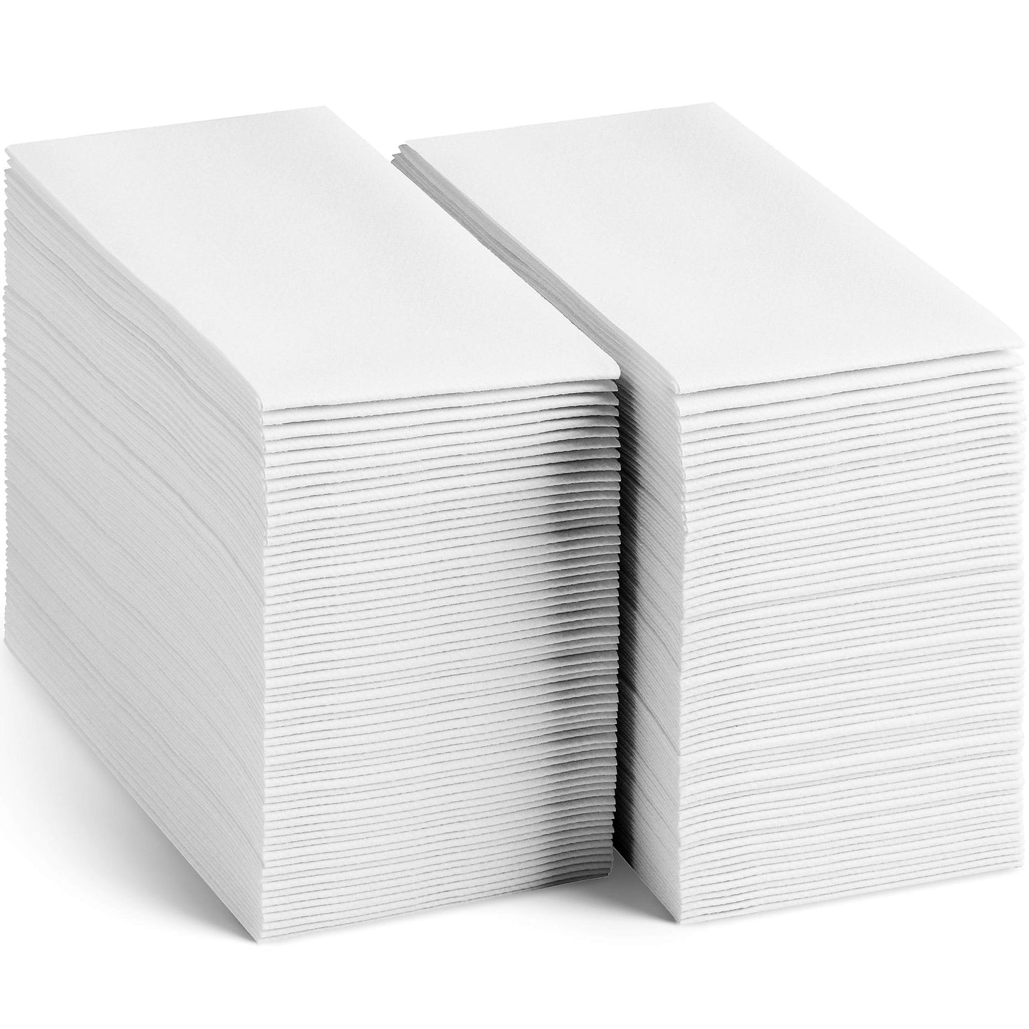 Disposable Linen-Feel Guest Towels Airlaid Paper 8"x17"