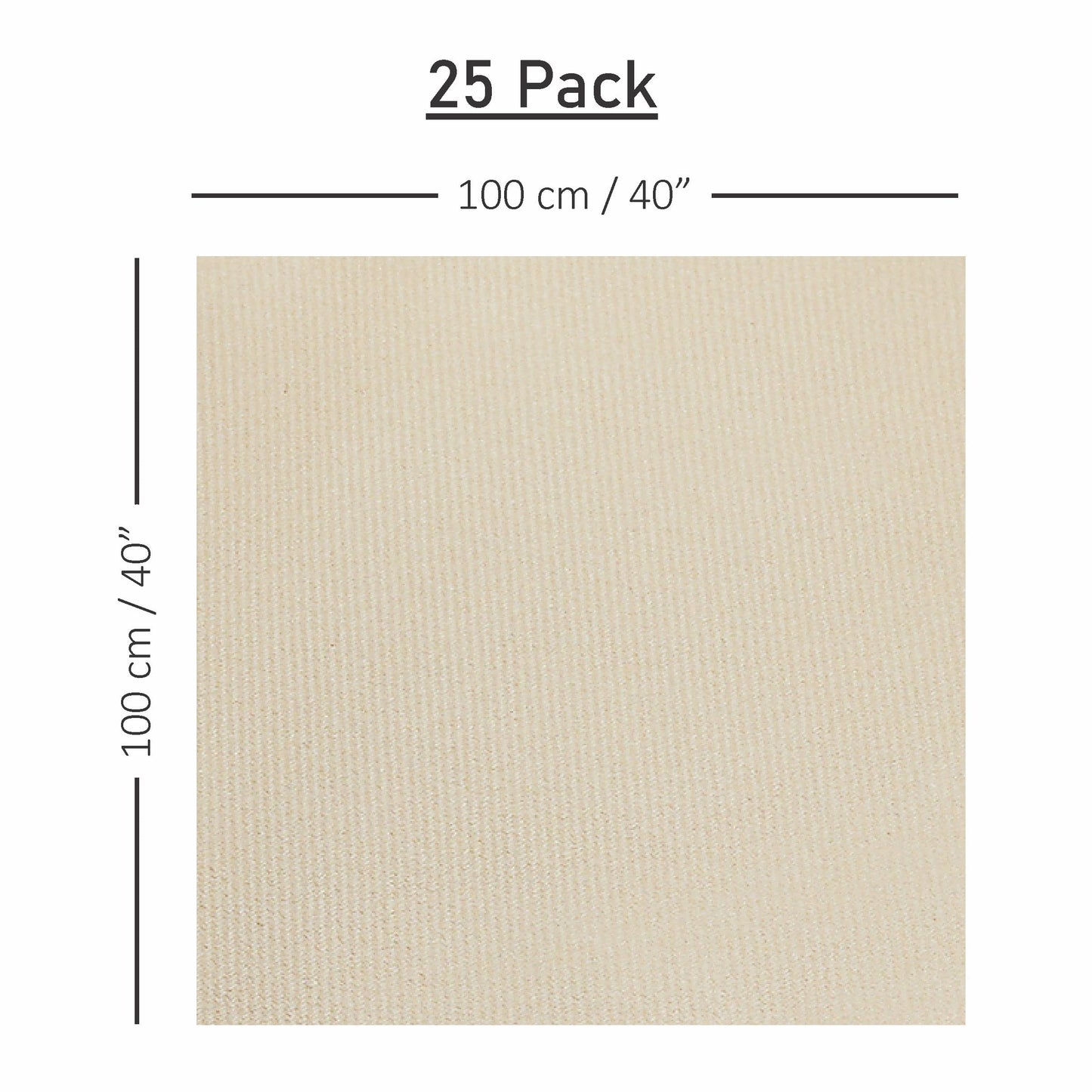 SV-TCFQ40-WOOD/25, , Wood 40x40 Servietto table cloth folded on event table