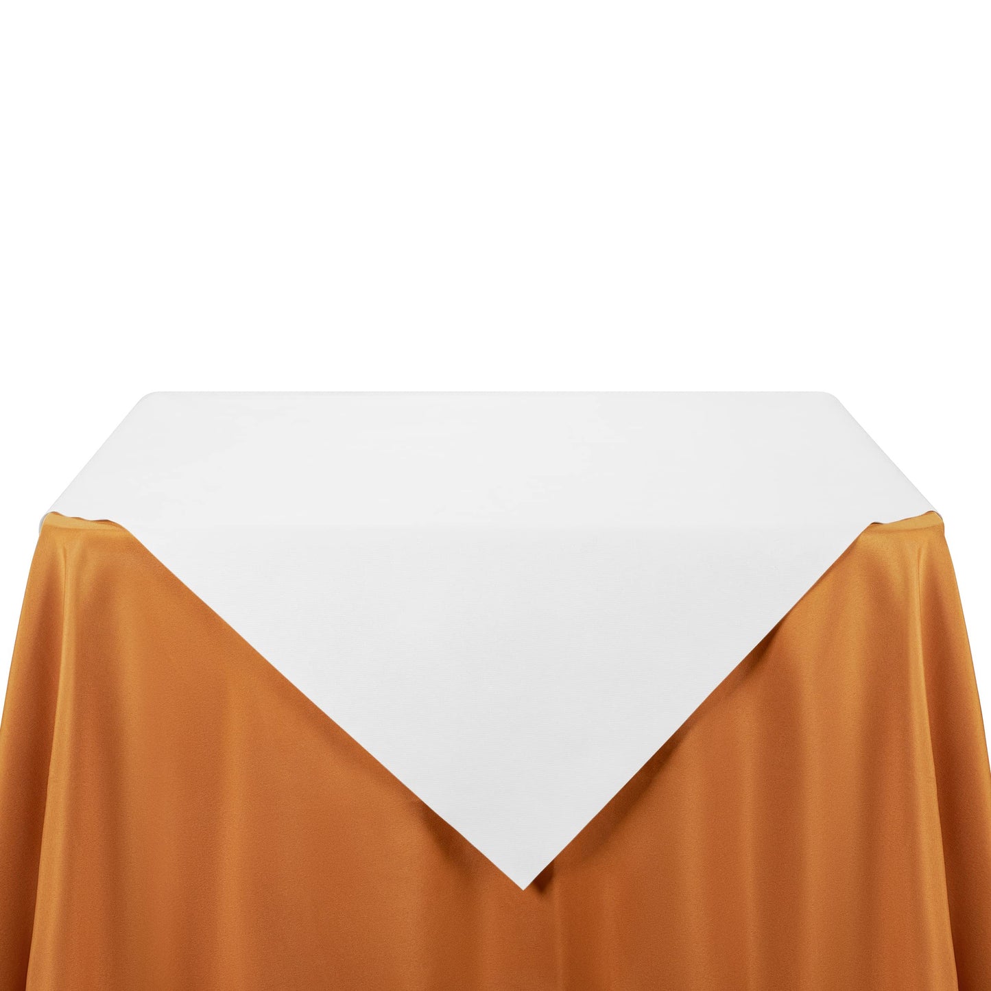 SV-TCFQ40-WHTE/25, SV-TCFQ48-WHTE/20, SV-TCFQ55-WHTE/20, White disposable folded table cloth