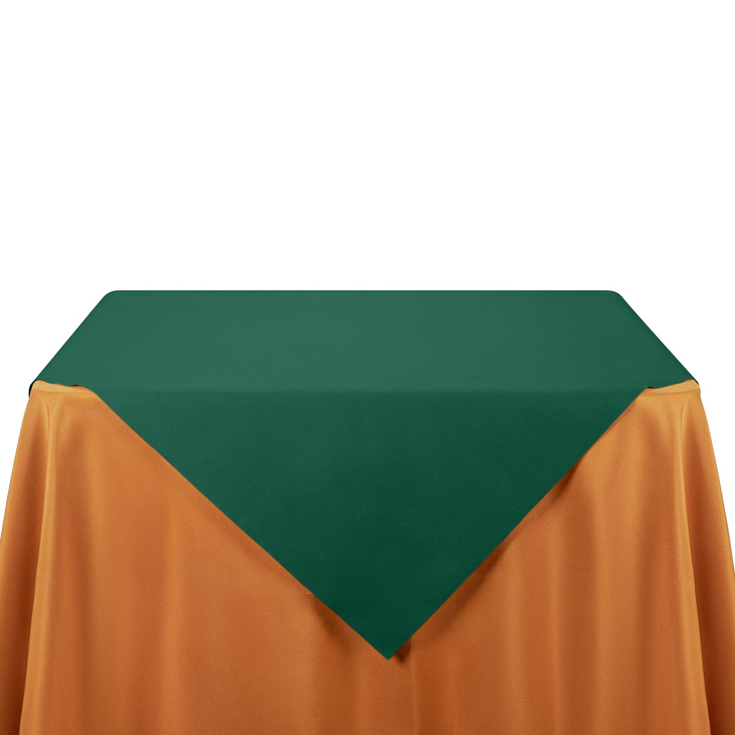 SV-TCFQ40-GREN/25, SV-TCFQ48-GREN/20, SV-TCFQ55-GREN/20, Servietto green folded table cloth styled