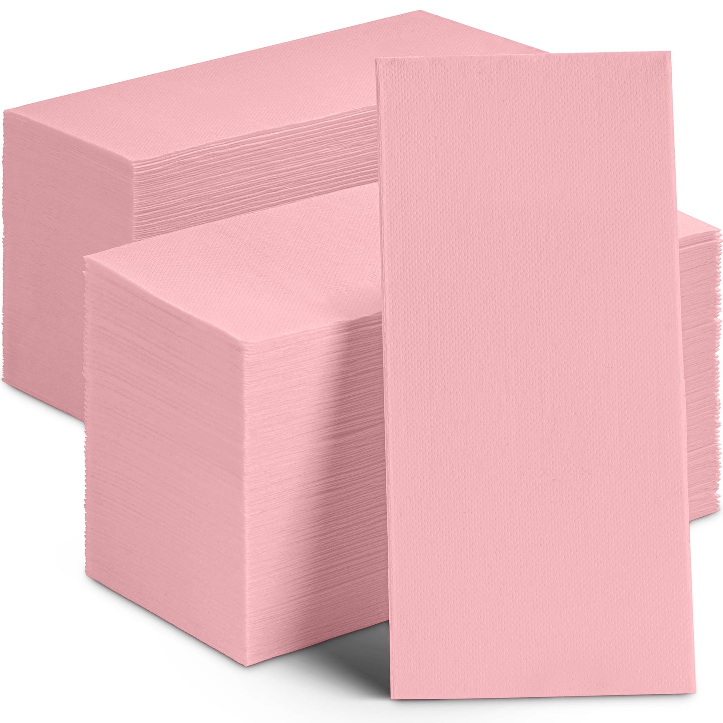 NP-PPGT-LPK-300, NP-PPGT-LPK-150, NP-PPGT-LPK-1200, Disposable Quilted Luncheon Napkins lite pink color