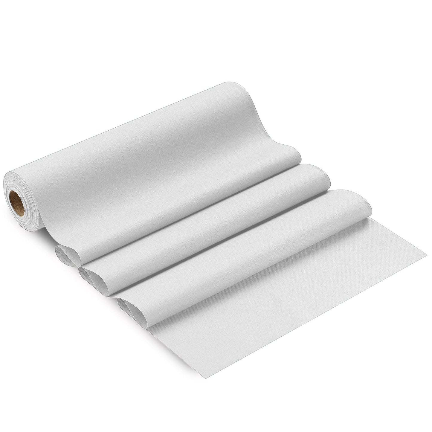 SV-TR16-WHTE/20x48, Disposable white table runner roll paper