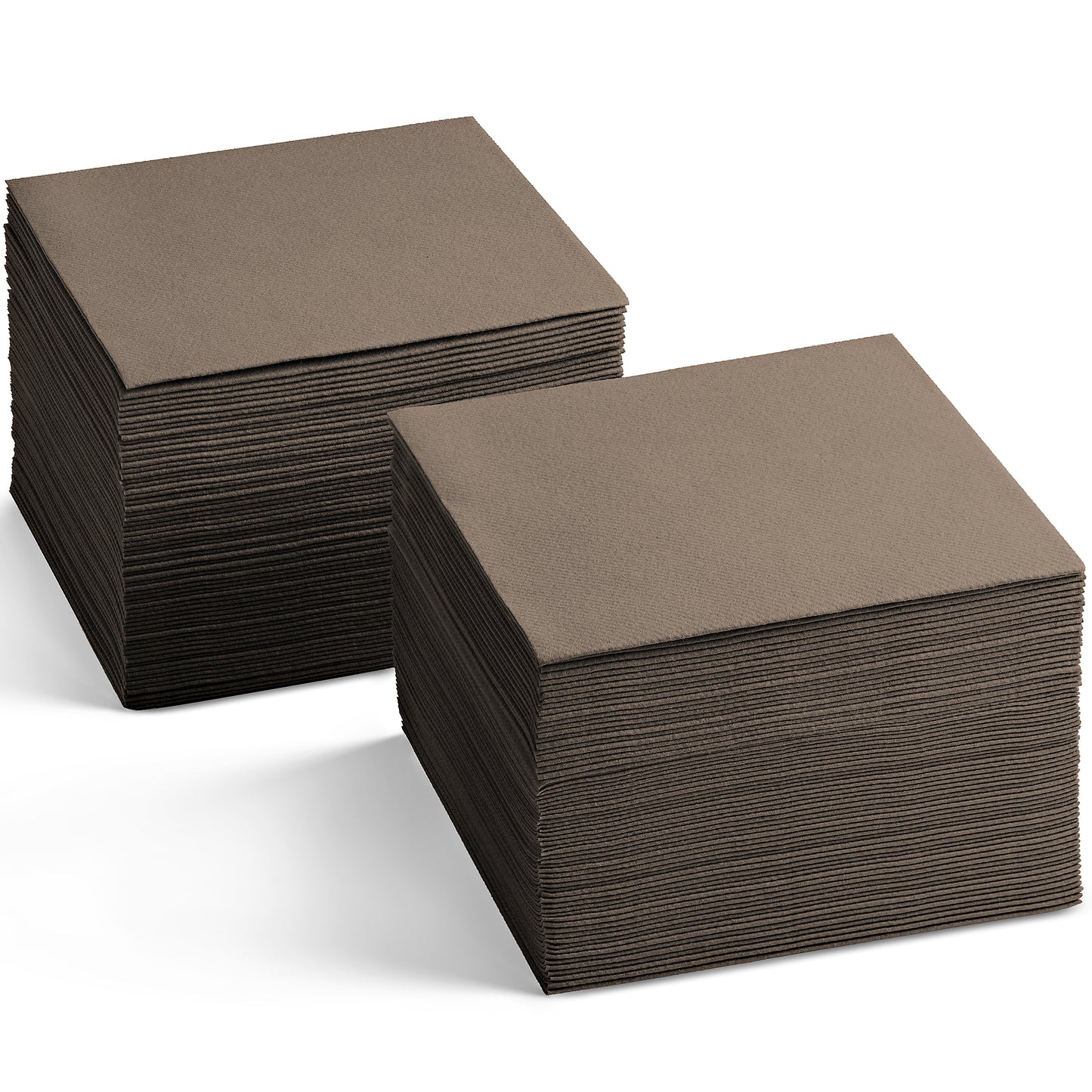 BG-CBN-GRGE/200, Beige gray disposable linen-feel beverage napkins