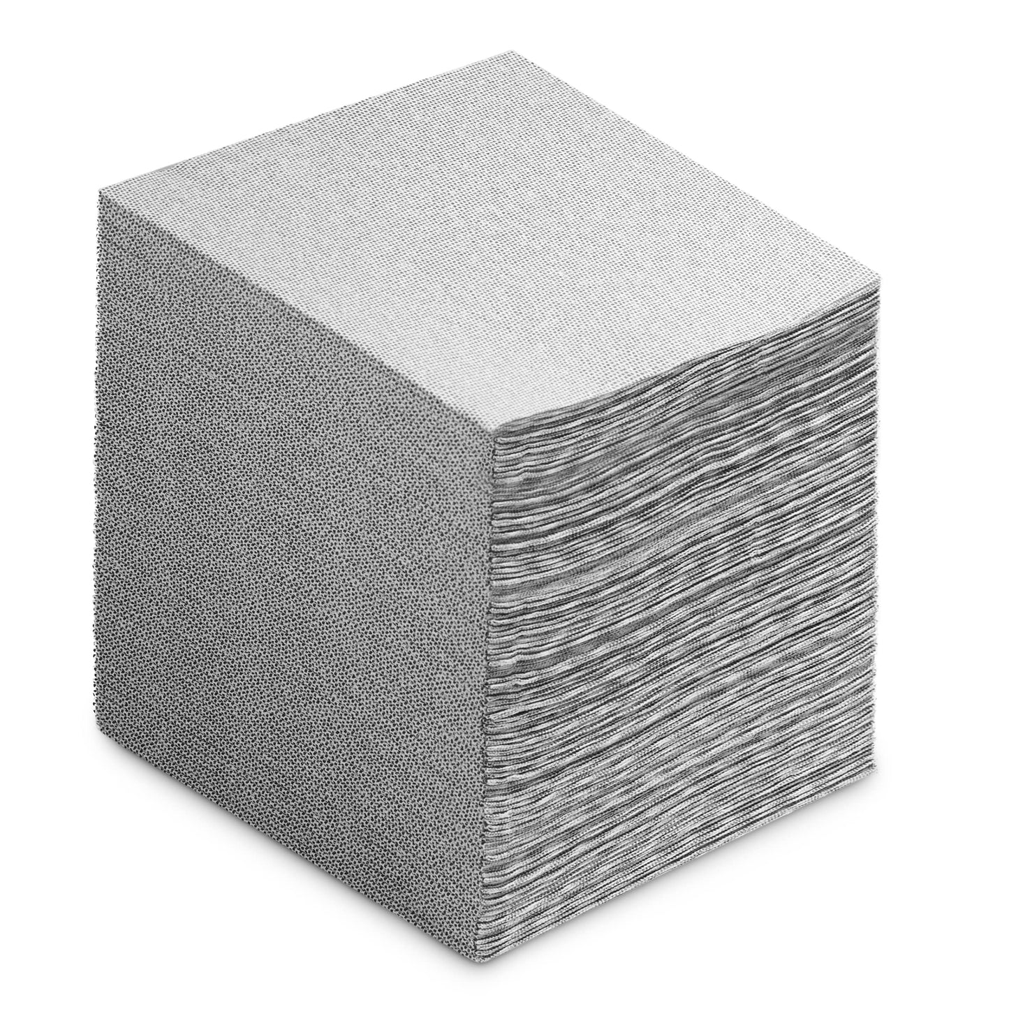 NP-LQLN-BKD-200, Naperee 100-pack black dotted luncheon napkins