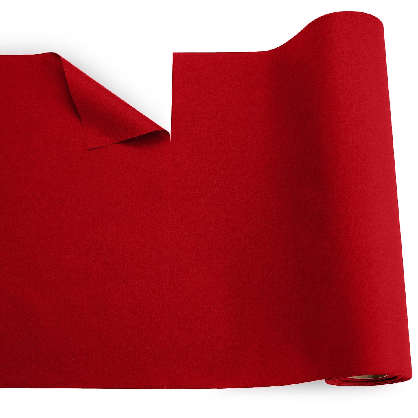SV-TR16-FRED/20x48, Servietto red table runner roll disposable close up
