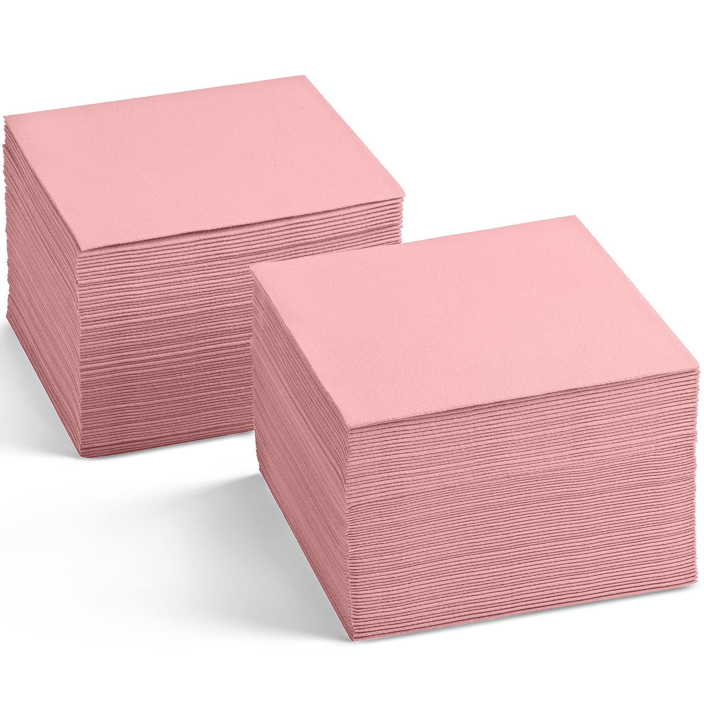 SV-CBN-LPNK/200, SV-CBN-LPNK/1600, Light pink 10x10 airlaid cocktail napkin