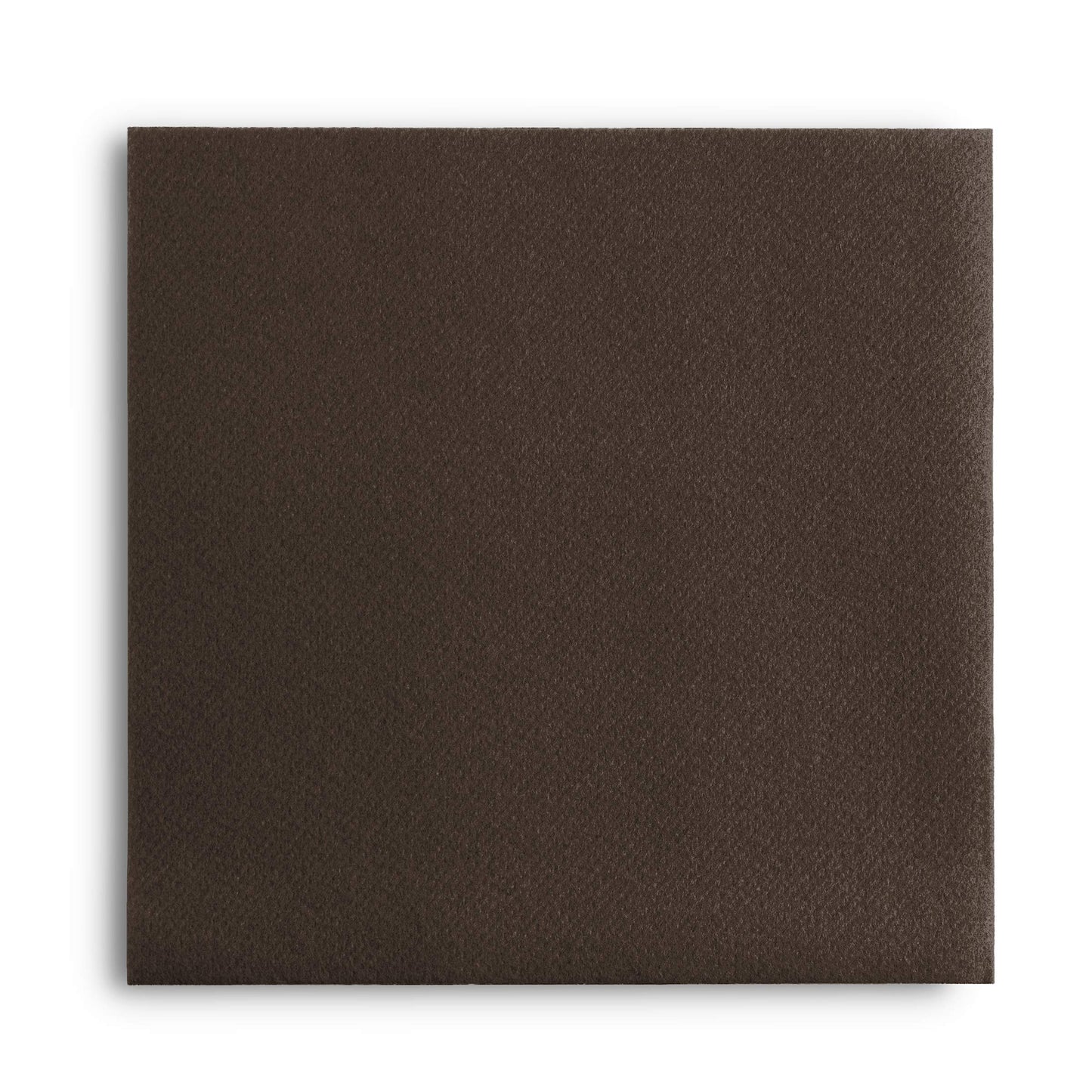 BG-CLLN-BRWN/50, Brown cloth-like cocktail napkins with white background