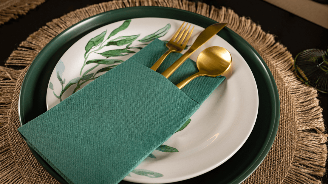 10 Creative Ways To Style Pocket Napkins For Events - Naptec Paper