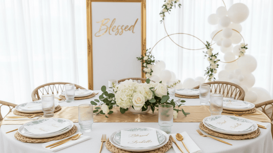 Baptism Party Ideas: Elegant, Memorable, and Easy to Host - Naptec Paper
