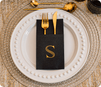 Bloomingoods Design & Monogram Napkins - Naptec Paper