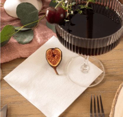 White Luncheon Napkins - Naptec Paper