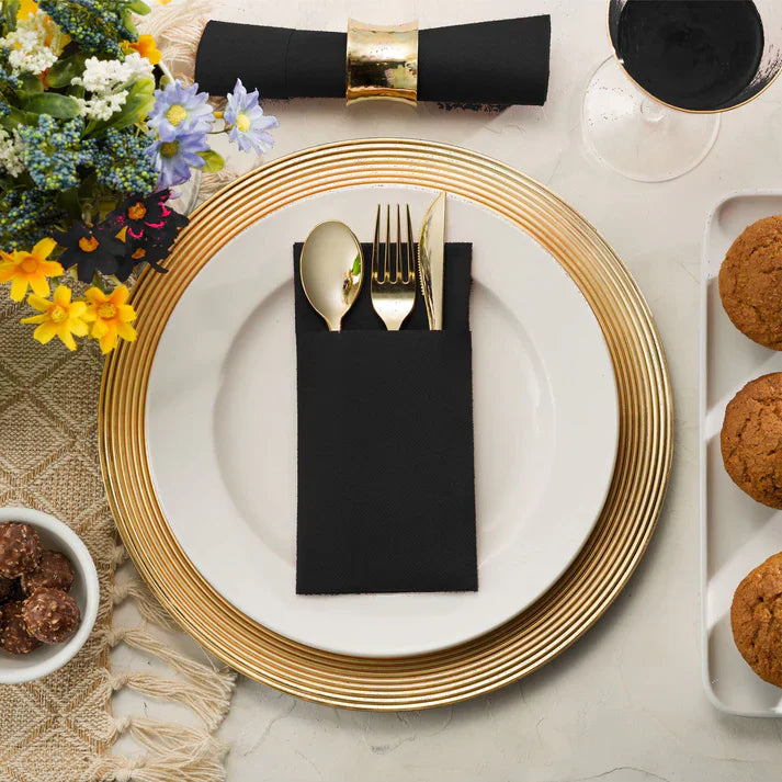 Wedding Napkin on Wedding Table
