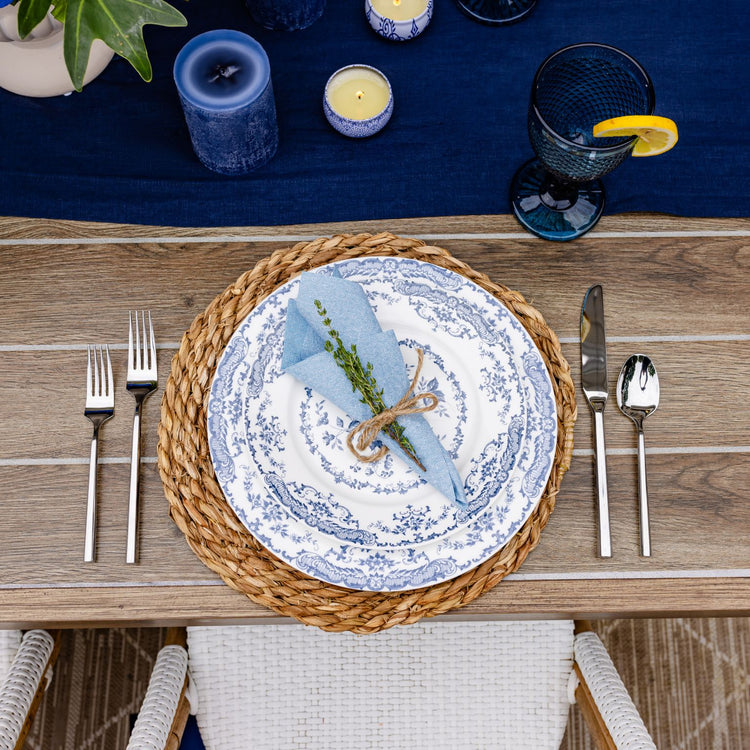 Dusty Blue Paper Napkins Bulk - Naptec Paper