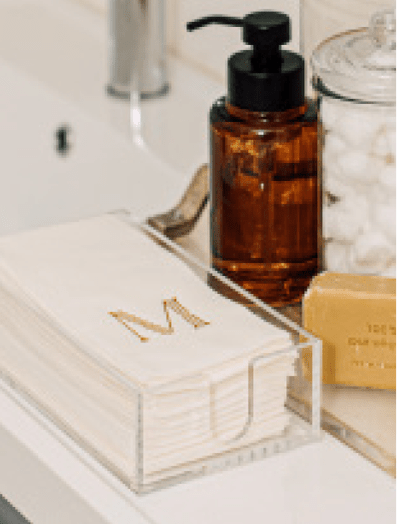 Designed & Monogrammed Napkins - Naptec Paper