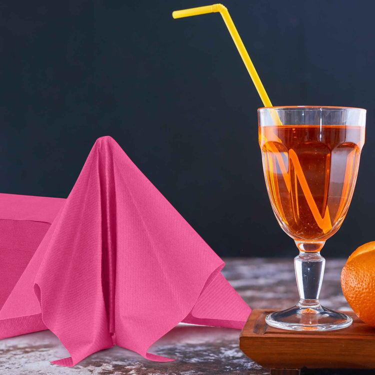 Pink Paper Napkins - Naptec Paper