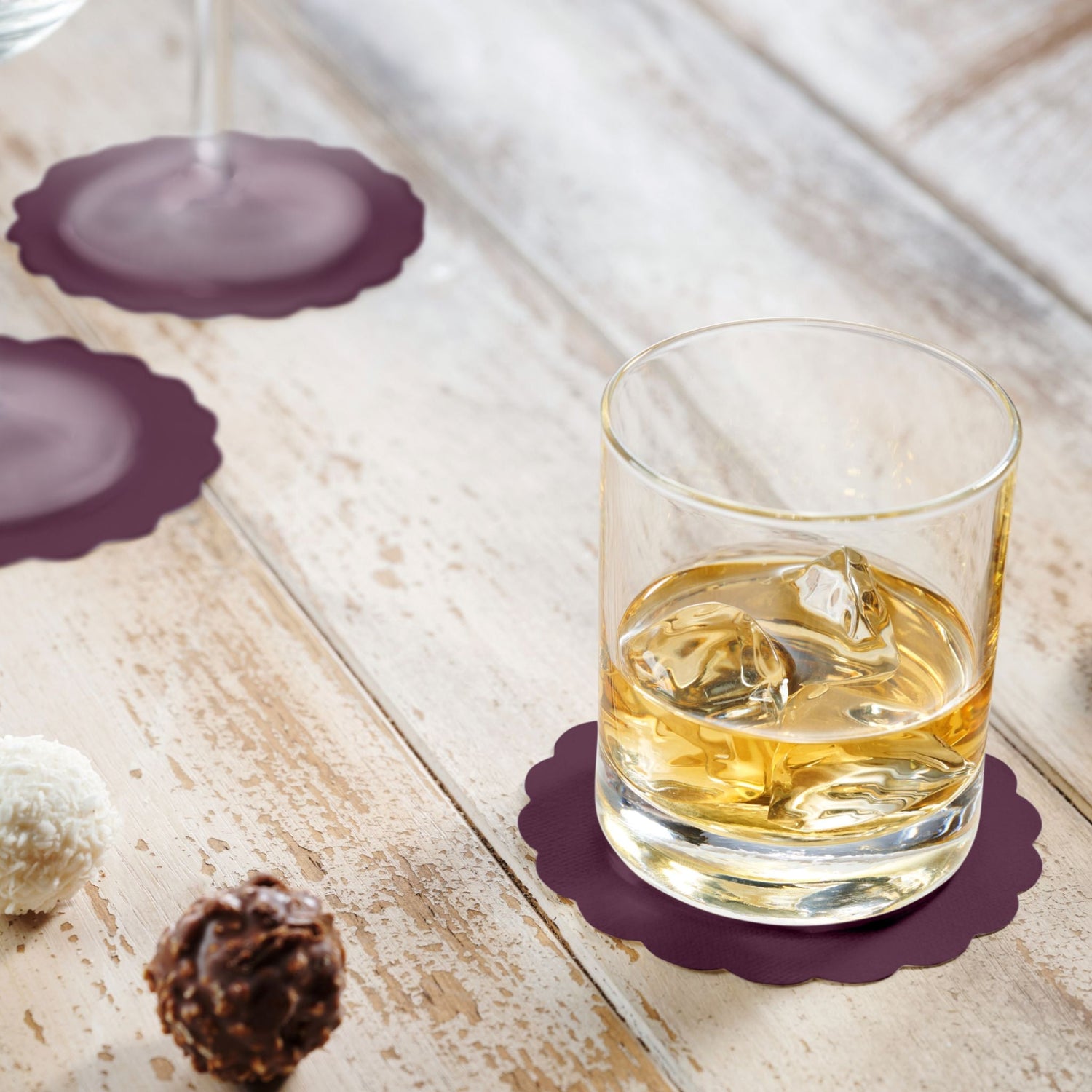 Purple Paper Napkins