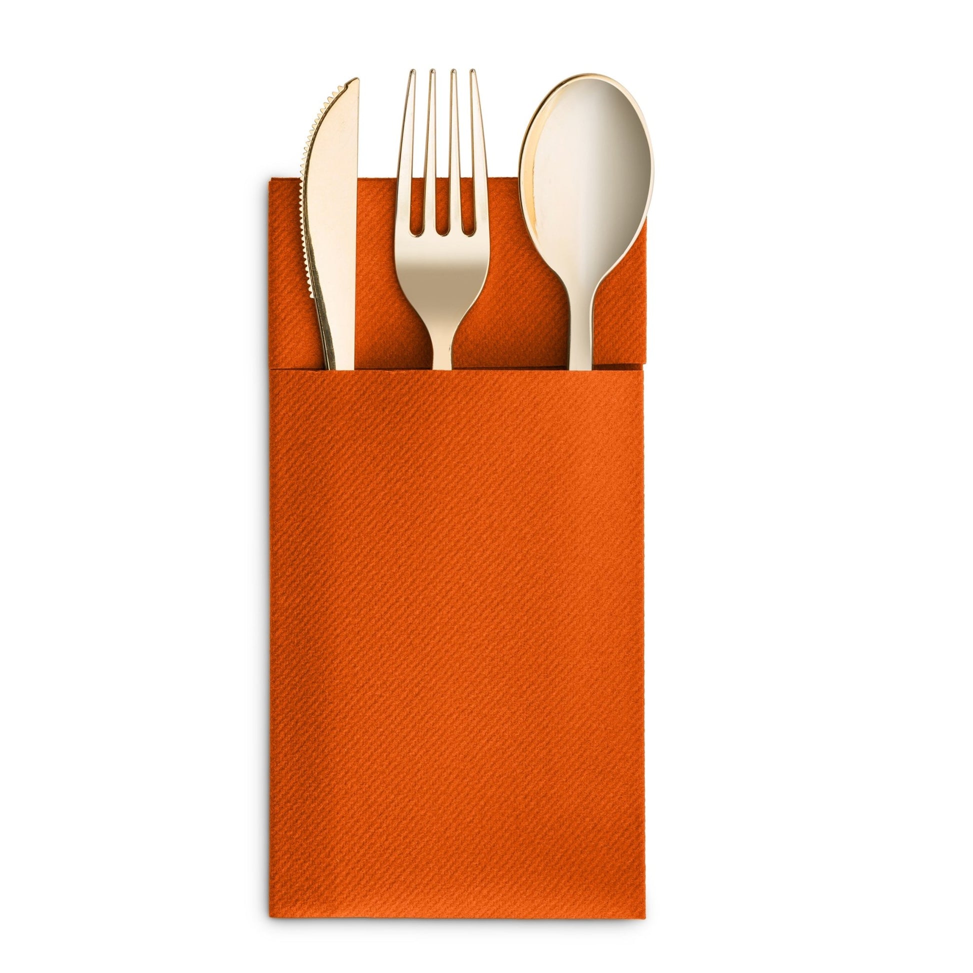 Disposable Linen-Feel Dinner Napkins with Pocket Napkins | Airlaid Paper, 16"x16" - Naptec Paper - BloominGoods