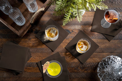 Disposable Linen-Feel Luncheon Napkins | Airlaid Paper, 13"X13", 100-Pack - Naptec Paper - Servietto