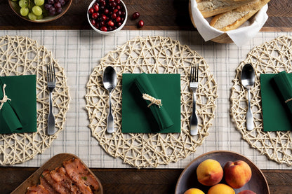 Disposable Linen-Feel Luncheon Napkins | Airlaid Paper, 13"X13", 100-Pack - Naptec Paper - Servietto