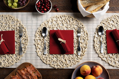 Disposable Linen-Feel Luncheon Napkins | Airlaid Paper, 13"X13", 100-Pack - Naptec Paper - Servietto