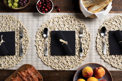 Disposable Linen-Feel Luncheon Napkins | Airlaid Paper, 13"X13", 100-Pack - Naptec Paper - Servietto