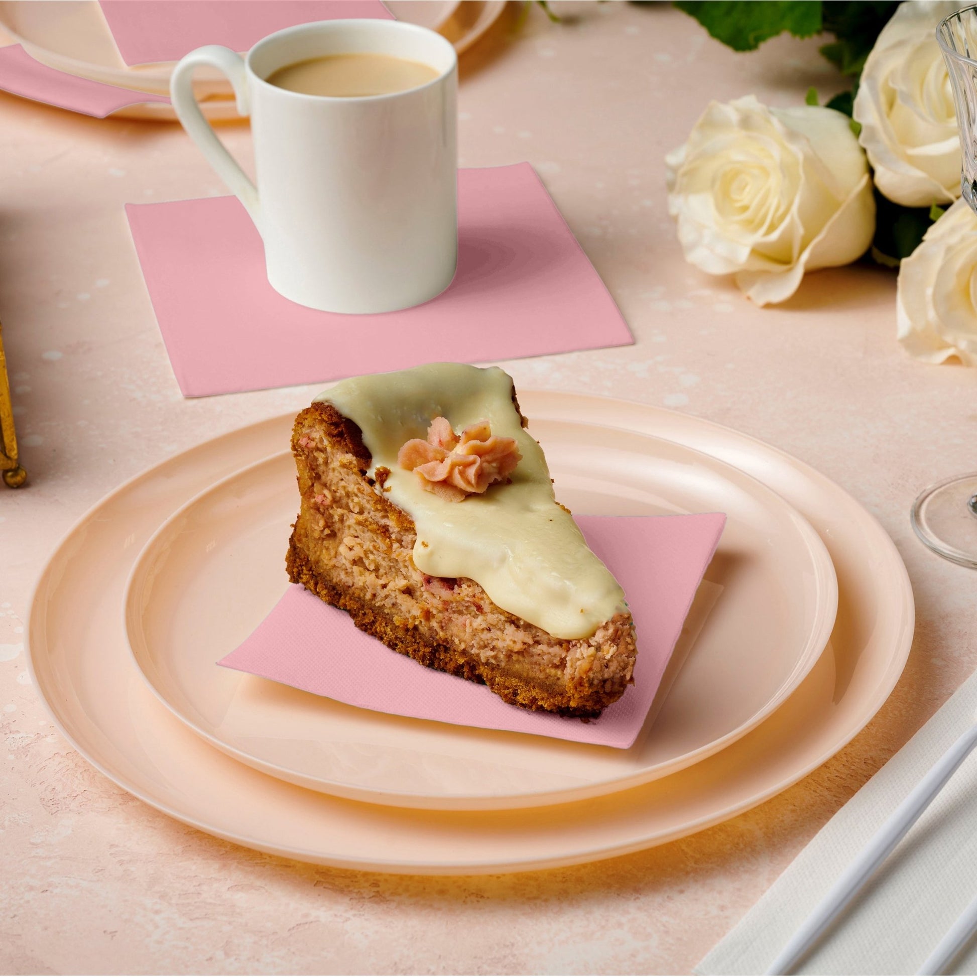 Naperee - Disposable Quilted Luncheon Napkins | 13"X13" - Naptec Paper - Naperee