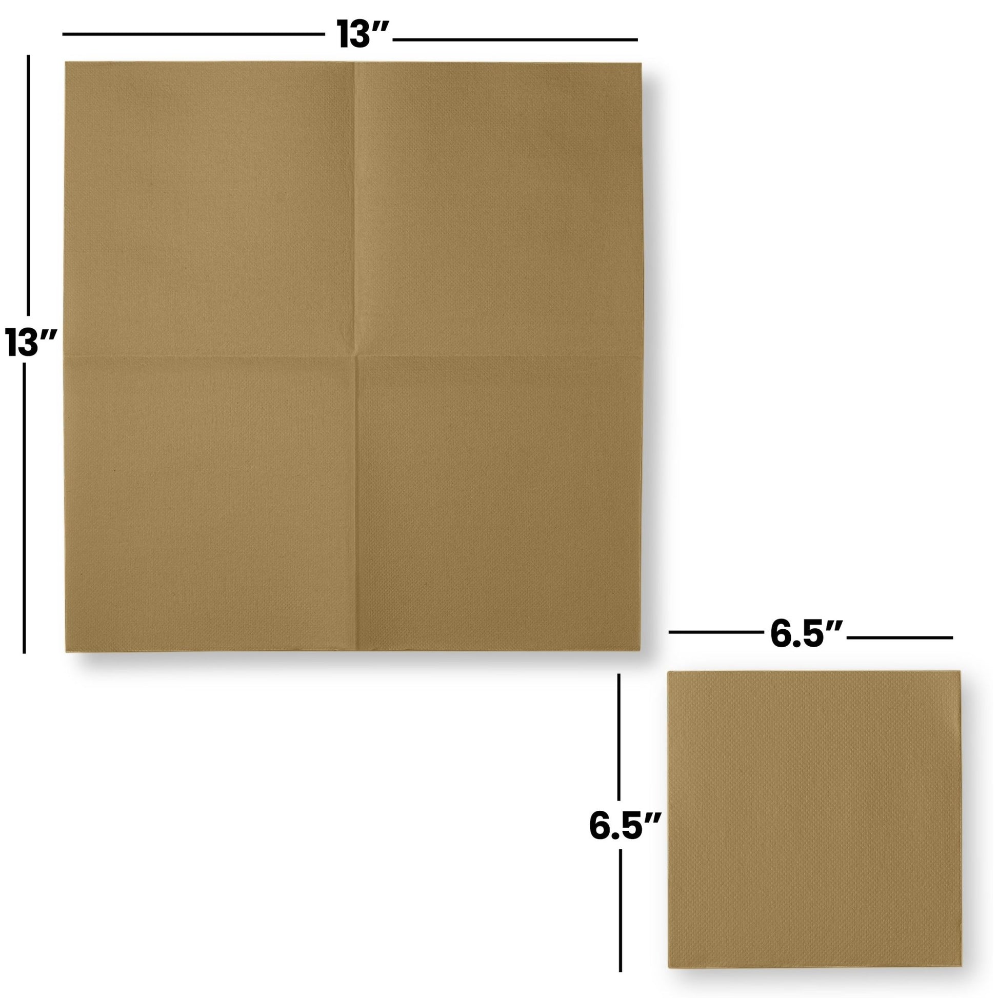 Naperee - Disposable Quilted Luncheon Napkins | 13"X13" - Naptec Paper - Naperee
