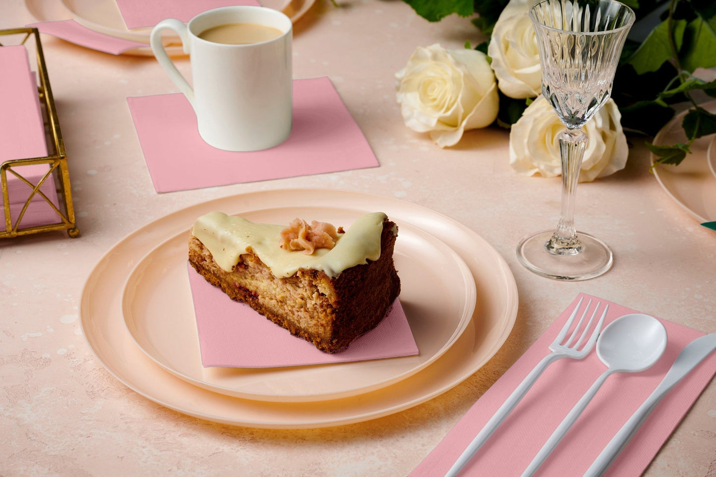 Naperee - Disposable Quilted Luncheon Napkins | 13"X13" - Naptec Paper - Naperee