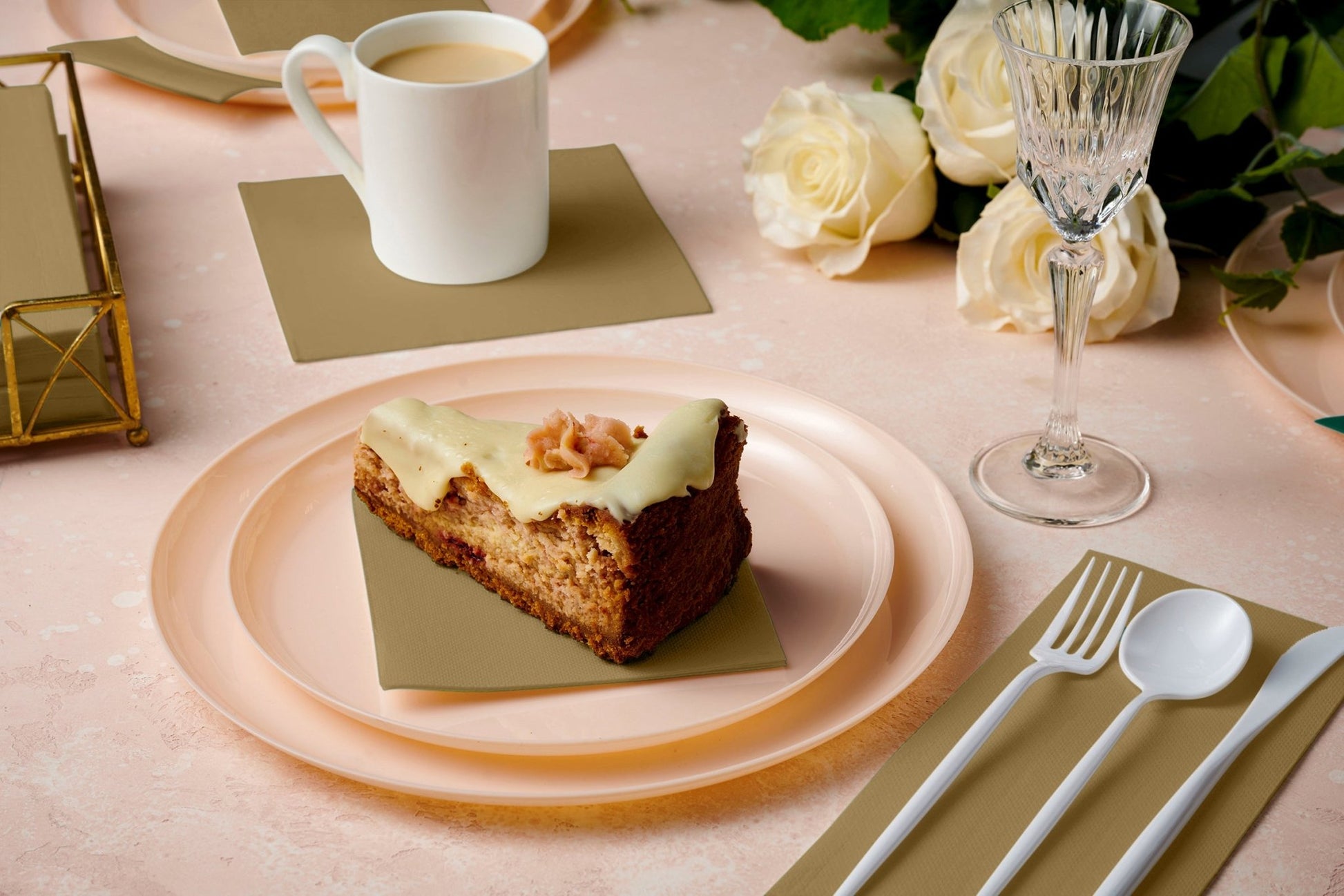 Naperee - Disposable Quilted Luncheon Napkins | 13"X13" - Naptec Paper - Naperee