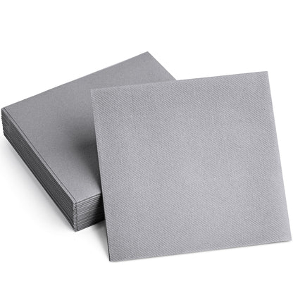 Disposable Linen-Feel Luncheon Napkins | Airlaid Paper, 13"X13", 100-Pack - Naptec Paper - Servietto