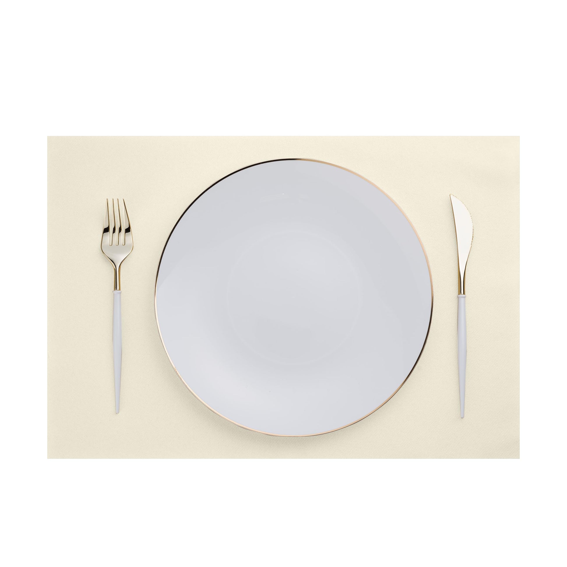 Disposable Linen-Feel Placemats| Airlaid Paper, 12"x18", 100-Pack - Naptec Paper - Servietto