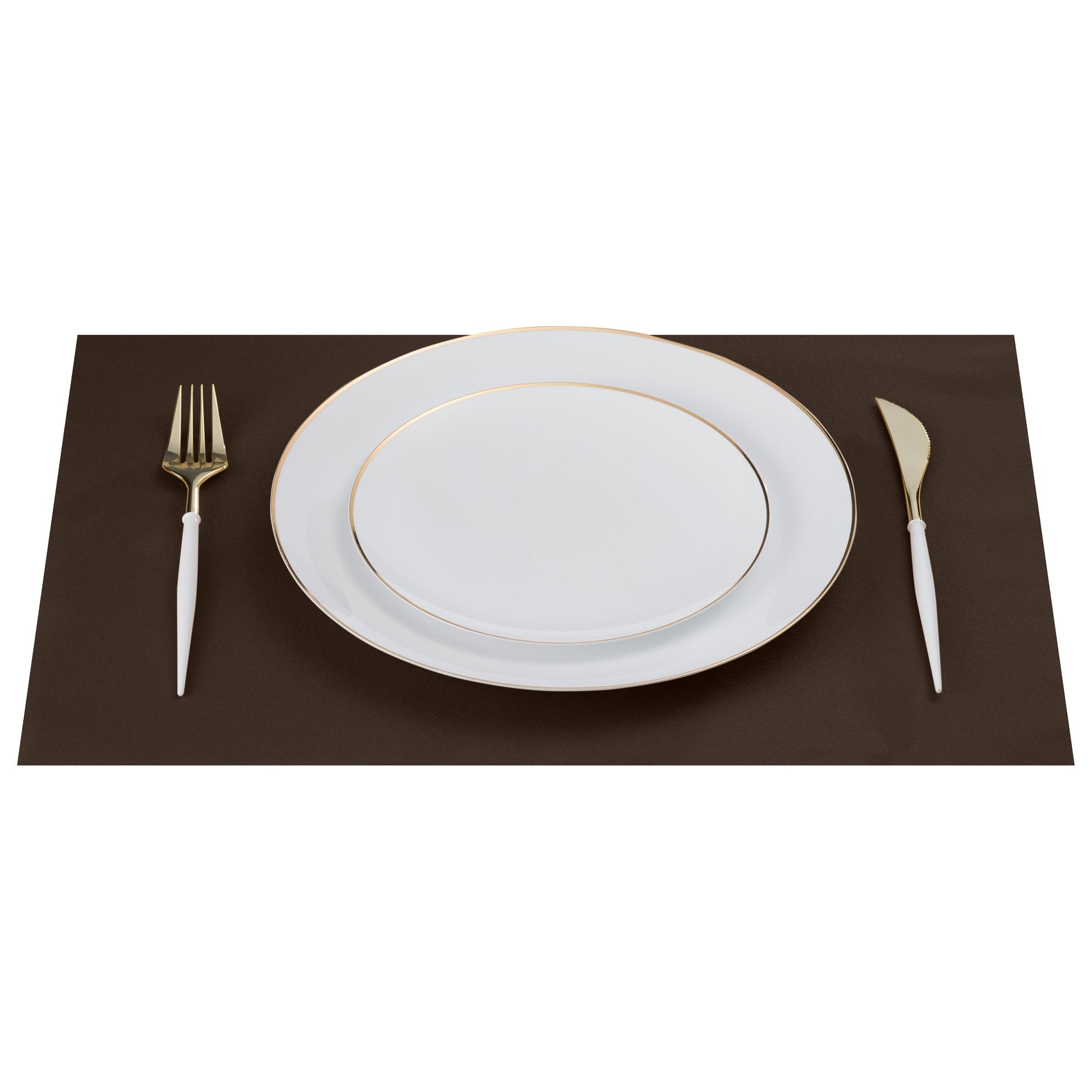 Disposable Linen-Feel Placemats| Airlaid Paper, 12"x18", 100-Pack - Naptec Paper - Servietto