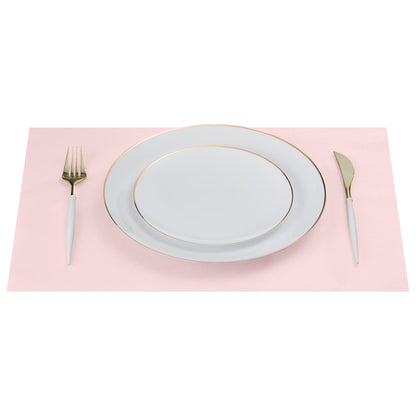 Disposable Linen-Feel Placemats| Airlaid Paper, 12"x18", 100-Pack - Naptec Paper - Servietto