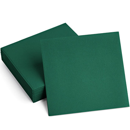 Disposable Linen-Feel Luncheon Napkins | Airlaid Paper, 13"X13", 100-Pack - Naptec Paper - Servietto