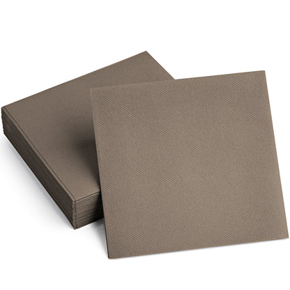 Disposable Linen-Feel Luncheon Napkins | Airlaid Paper, 13"X13", 100-Pack - Naptec Paper - Servietto