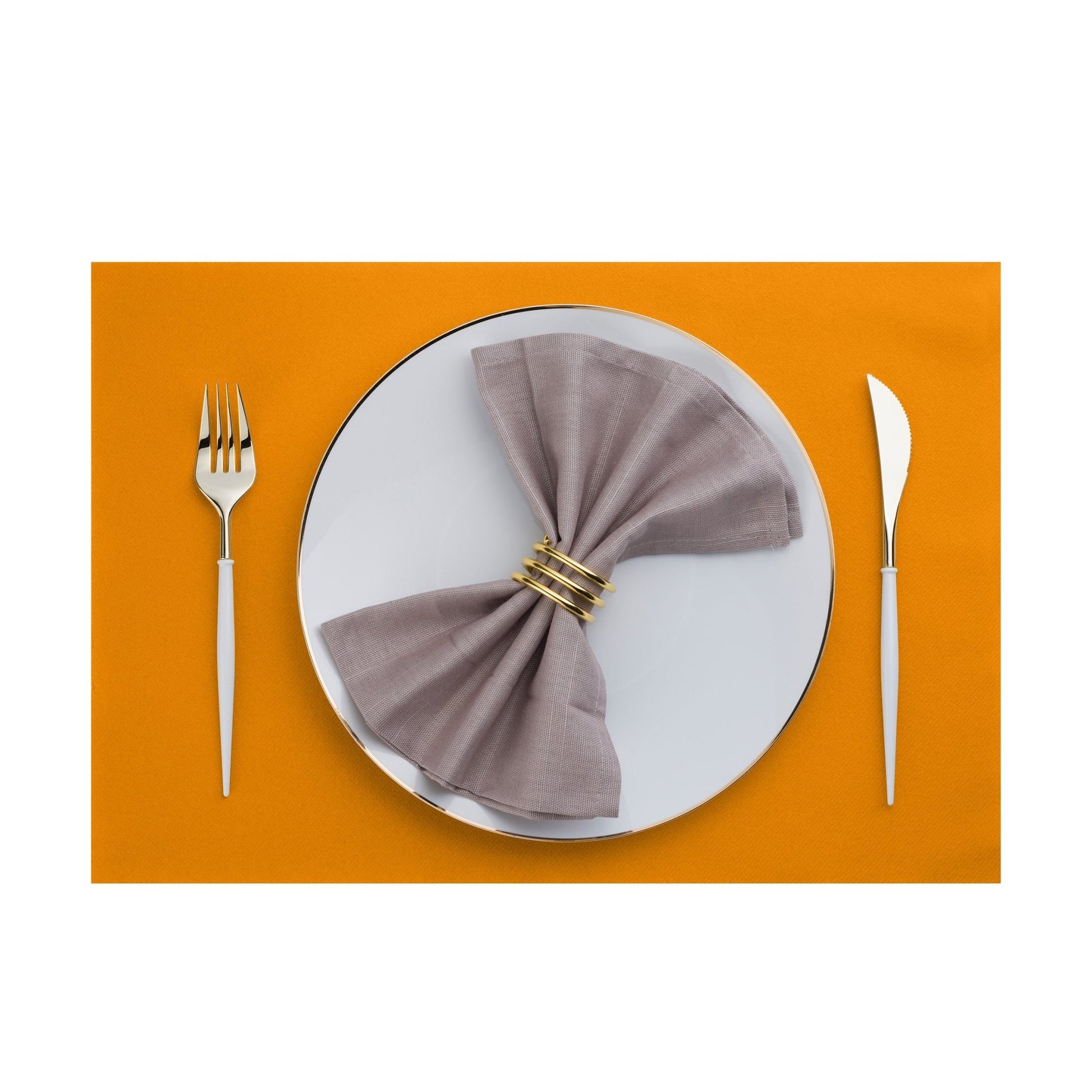 Disposable Linen-Feel Placemats| Airlaid Paper, 12"x18", 100-Pack - Naptec Paper - Servietto